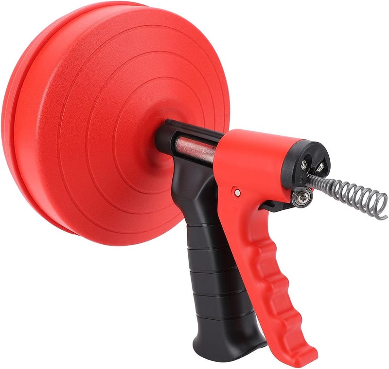 Heavy Duty Plumbing Snake Flexible 65 Manganese Steel Spring Sink Unblocking Tool for Kitchen Toilet, Ideal for Various Pipe Sizes (10m Spring) - Image 1