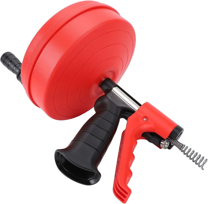 Heavy Duty Plumbing Snake Flexible 65 Manganese Steel Spring Sink Unblocking Tool for Kitchen Toilet, Ideal for Various Pipe Sizes (10m Spring) - Image 4