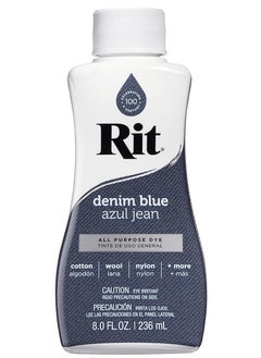 RIT Rit All-Purpose Liquid Dye, Denim Blue  - Image 1