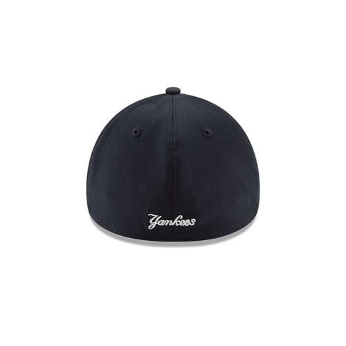 NEW ERA MLB New York Yankees Team Classic Game 39Thirty Stretch Fit Cap, Black, Small/Medium - Image 4