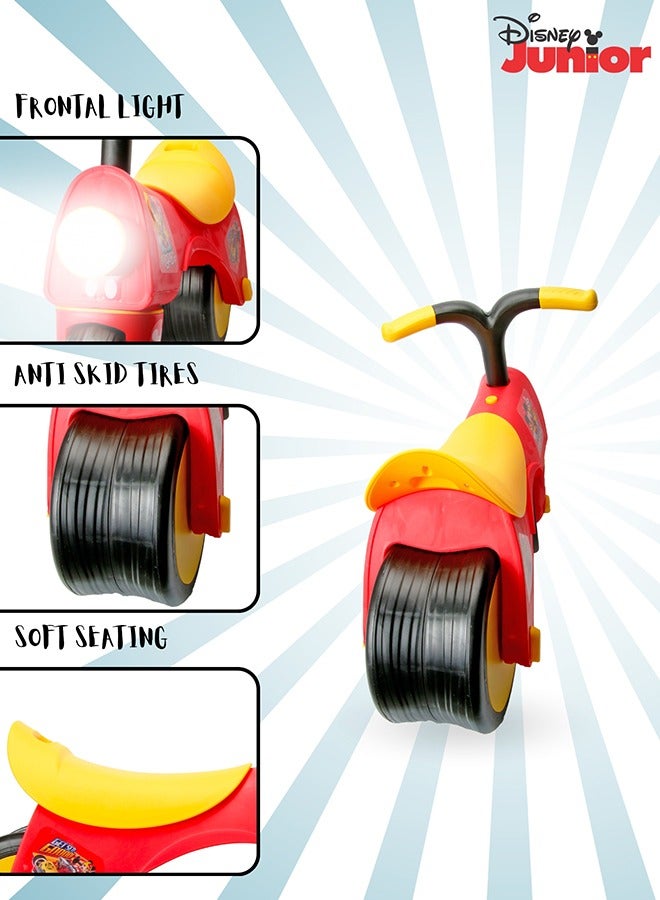 Disney Mickey Mouse Ride On Toys for Kids, Baby Ride on Scooter, Gift for Girls & Boys, Balance Bike Anti Skid No Pedal, Toddler Bicycle , 3 years-5 years, Red  - Image 3