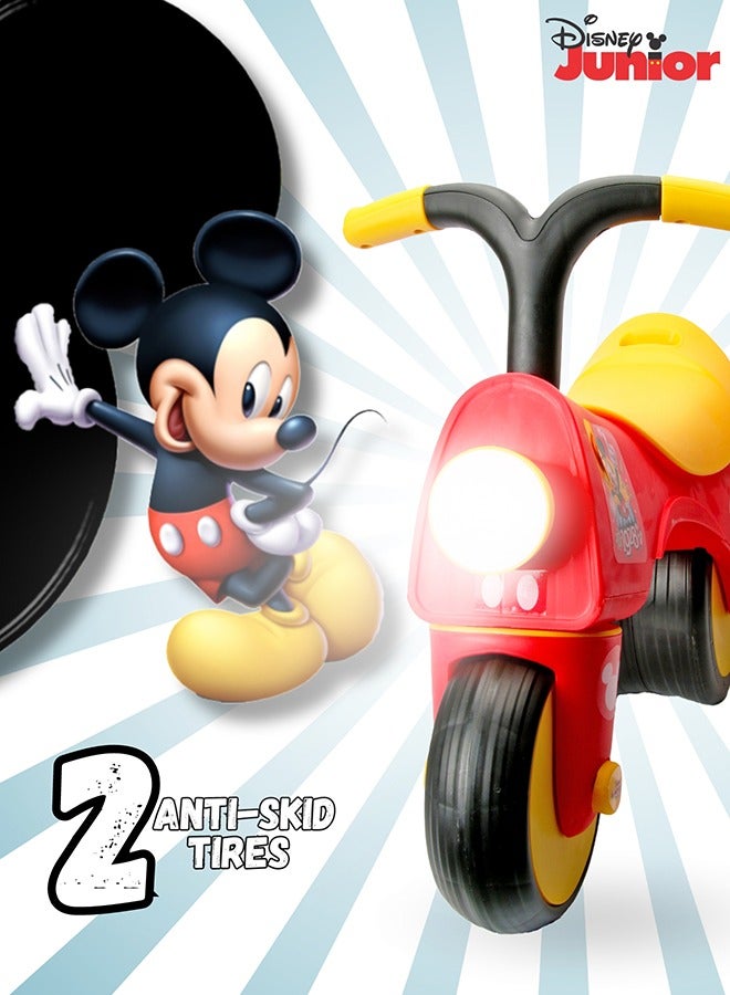 Disney Mickey Mouse Ride On Toys for Kids, Baby Ride on Scooter, Gift for Girls & Boys, Balance Bike Anti Skid No Pedal, Toddler Bicycle , 3 years-5 years, Red  - Image 5