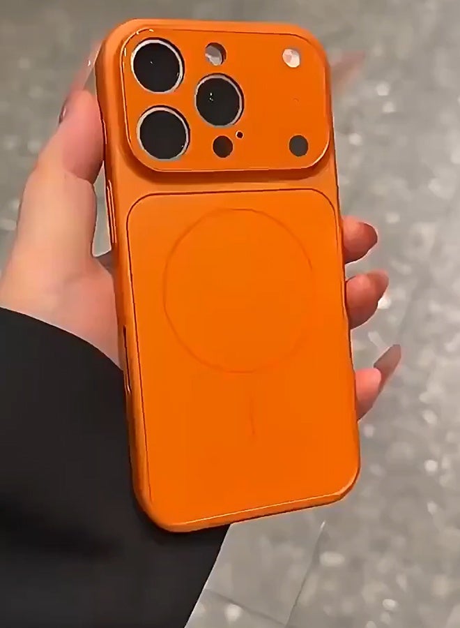 حافظة iPhone 17 Pro Magsafe مغناطيس قوي غطاء iPhone 17 Pro مقاوم للخدش حافظة 17 Pro مقاومة للانزلاق مغناطيسية متوافقة مع ملحق Magsafe - Image 1