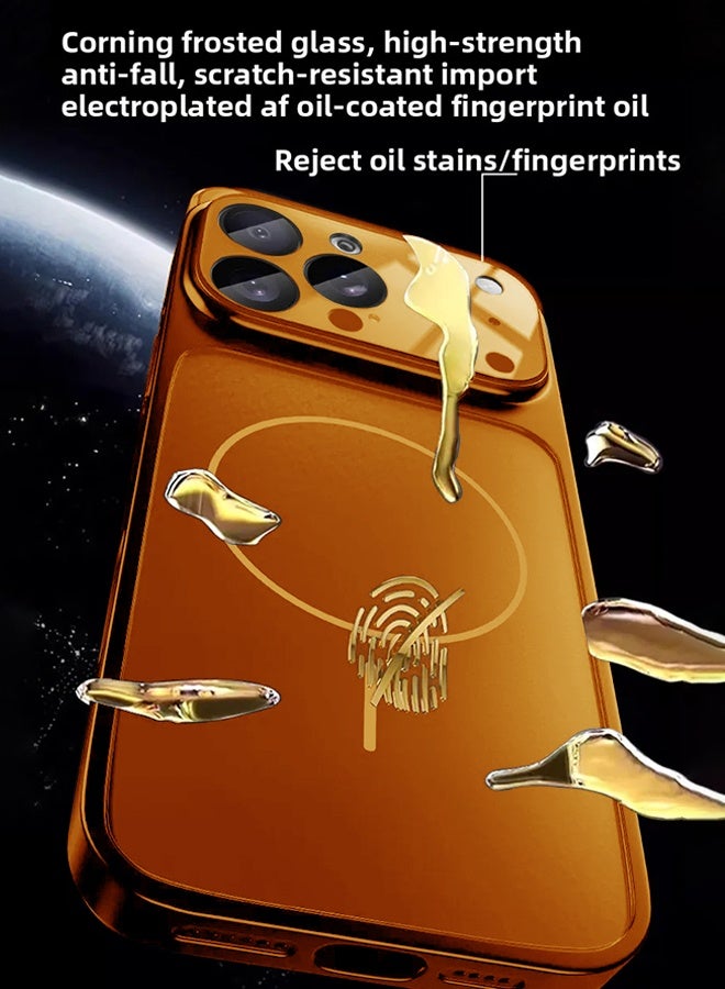 حافظة iPhone 17 Pro Magsafe مغناطيس قوي غطاء iPhone 17 Pro مقاوم للخدش حافظة 17 Pro مقاومة للانزلاق مغناطيسية متوافقة مع ملحق Magsafe - Image 2