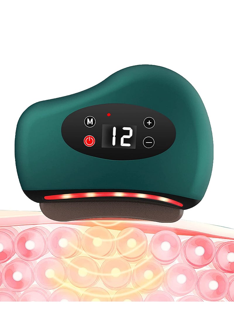 Excefore Facial Massage Electric Gua Sha Tools Microcurrent Electronic Gua Sha Board Constant Temperature design for Face Neck Skin Improve Facial Fine Lines Remove Wrinkles Face Lifting - Image 1