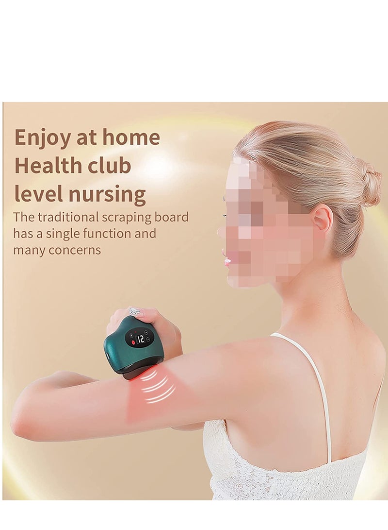 Excefore Facial Massage Electric Gua Sha Tools Microcurrent Electronic Gua Sha Board Constant Temperature design for Face Neck Skin Improve Facial Fine Lines Remove Wrinkles Face Lifting - Image 4