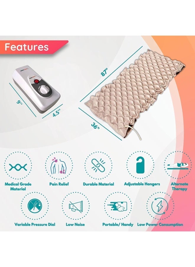 Medical air mattress, anti-bedsore, pressure distribution mattress for patient comfort and pressure relief during long periods of sleep - Image 2