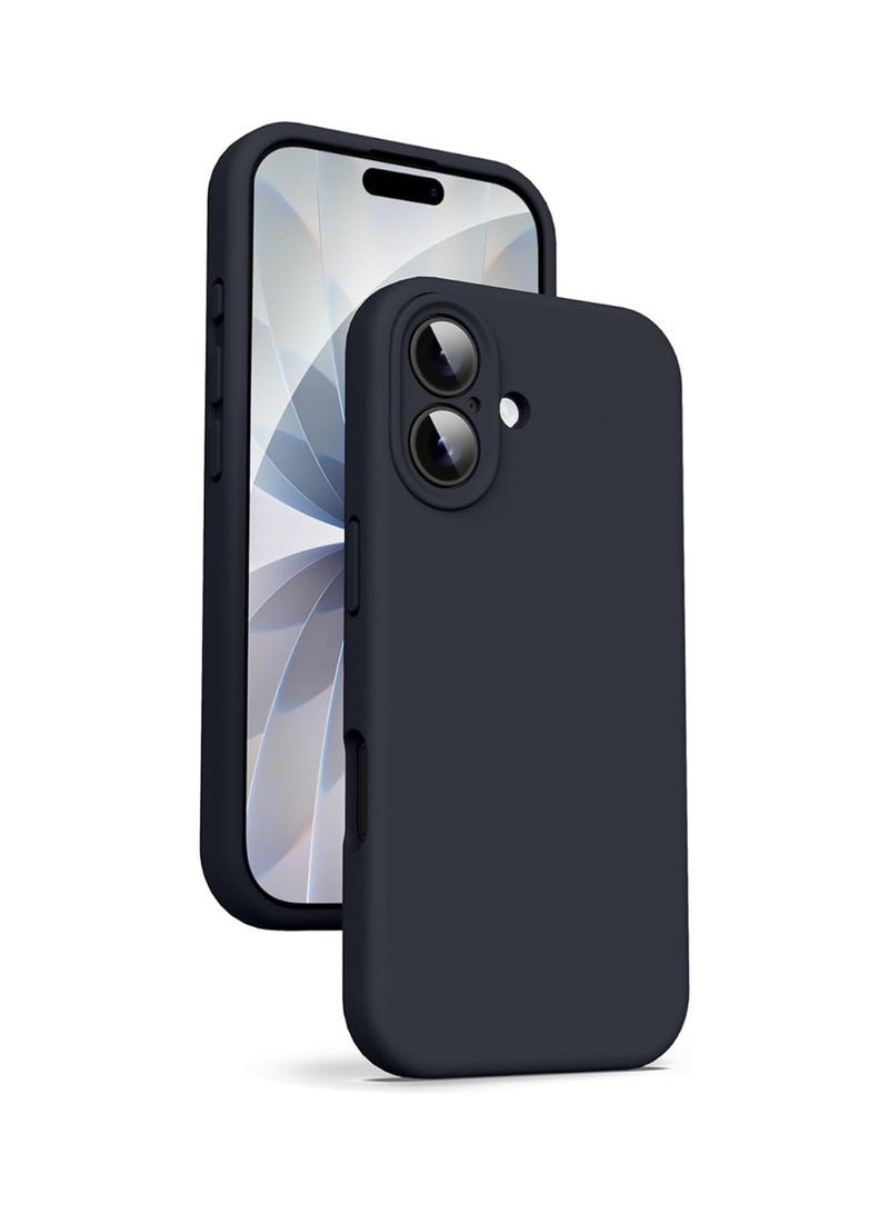 WRISTWISE Case Cover for iPhone 17 - [Camera All-Round Protection] [Soft Microfiber Lining Anti-Scratch] Shockproof Phone Case Cover, Black - Image 1