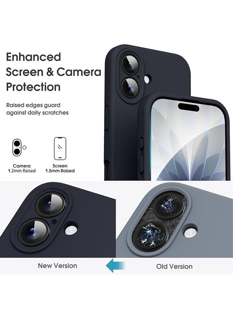 WRISTWISE Case Cover for iPhone 17 - [Camera All-Round Protection] [Soft Microfiber Lining Anti-Scratch] Shockproof Phone Case Cover, Black - Image 2