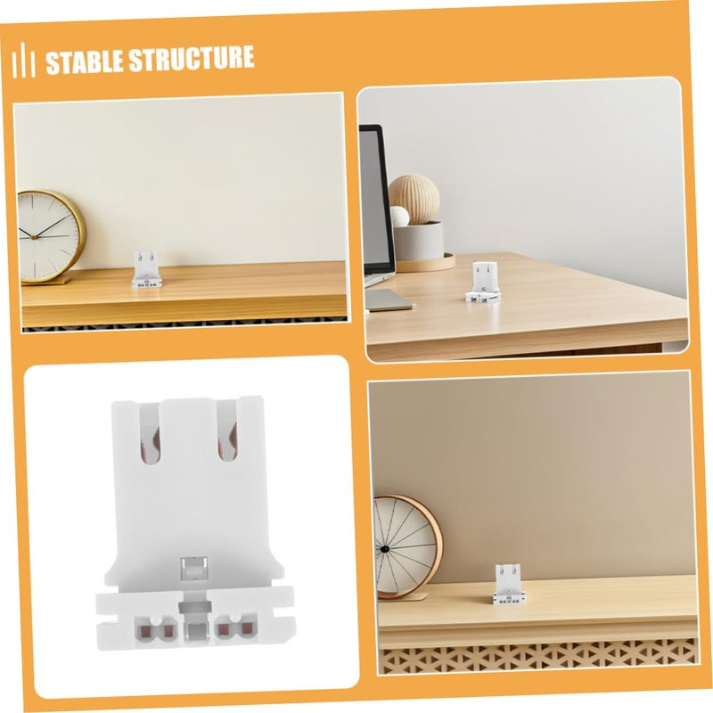 DOITOOL 12Pcs U-Shaped Tube Light Holder for Fluorescent Lamps Easy Installation and Stable Light Fixture Socket for Lighting - Image 3