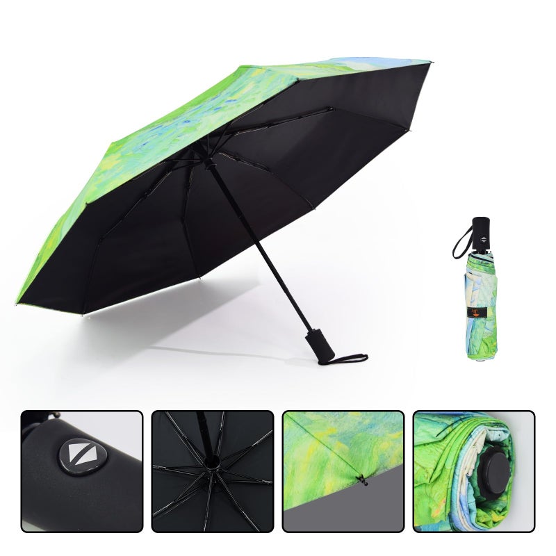 SY COMPACT Travel Umbrella Windproof Automatic Umbrellas Small Compact UV Sun Protection Factory Outlet Umbrella - Image 5