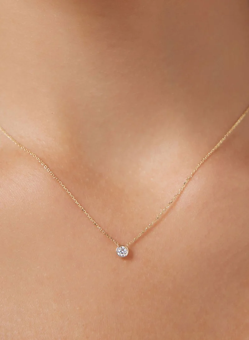 SHASHI Solitaire Necklace