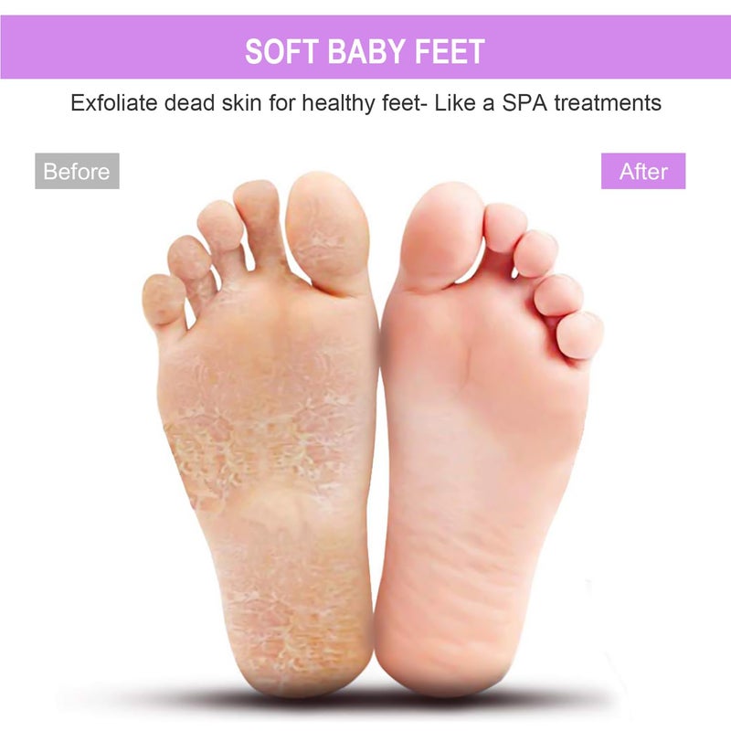 BESKAR XL Large Foot Scrubber Mat for Use in Shower - Shower Foot Cleaner to Eliminate Calluses Dead Skin, Foot Massager Mat for Men & Women to Soothe Achy Feet, Non Slip Suction Cups - Image 4