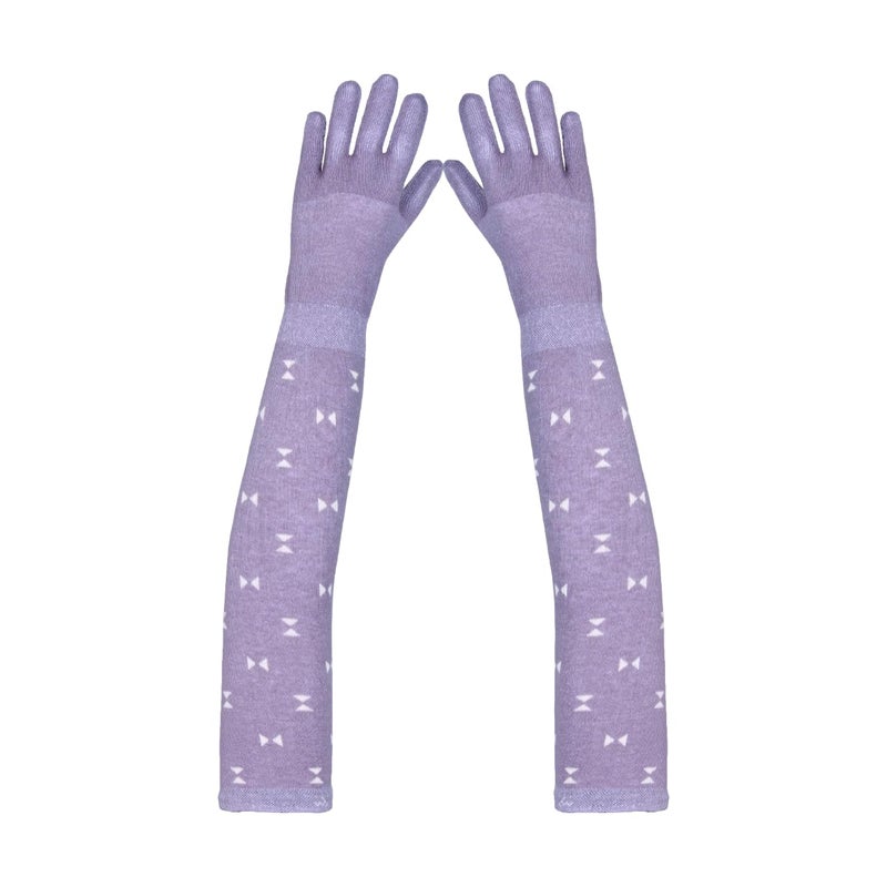 Footmate UV Sun Protection Driving Gloves Women with Breathable Cotton Material, Elbow Length Combed Cotton and Spandex Lightweight Hand Glove for Women’s/Girls - Free Size -(Pack of 1) - Image 3
