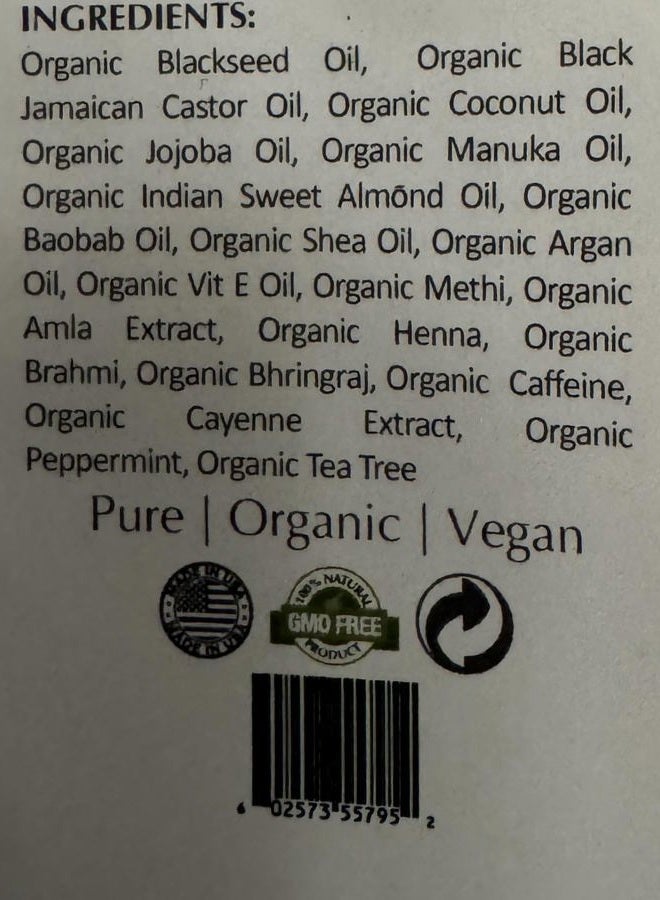 Maximum Slim Noa's Choice ORGANIC Ayurvedic Hair Growth Formula for FULLER, Longer, Thicker, Healthier Hair. Revive your Hair and Scalp TODAY! Best Treatment for Hair Loss & Thinning Hair 2.1 oz - Image 4