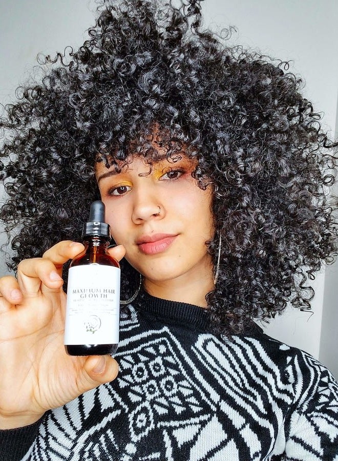 Maximum Slim Noa's Choice ORGANIC Ayurvedic Hair Growth Formula for FULLER, Longer, Thicker, Healthier Hair. Revive your Hair and Scalp TODAY! Best Treatment for Hair Loss & Thinning Hair 2.1 oz - Image 5