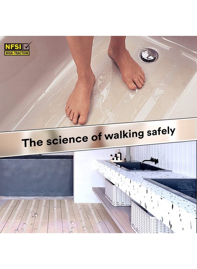 3M 3M Anti Skid Tape with Primer 10ml, Heavy Duty Transparent Adhesive Tape for Bathrooms, Kitchen, Bathtubs, Prevent Slip & Falls, Easy to Apply, Long Lasting, Skid Resistant (2.5cmx3.6m, Wet Areas)  - Image 2
