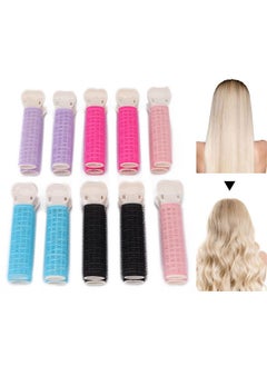 Brrnoo Instant Hair Volumizing Clip For Women 10Pcs Hair Clip Curler Hair Root Fluffy Hair Curlers Rollers Clips Washable Reusable Portable Hair Styling Tool For Girl Women  - Image 5