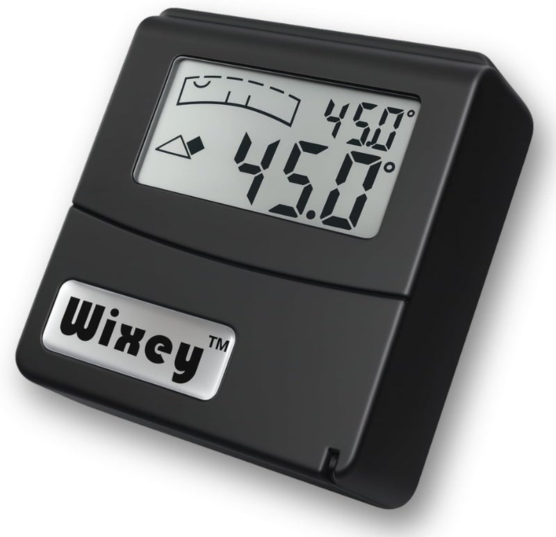 Wixey WR365 Digital Angle Gauge with Level and Flip-Up Display - Image 1