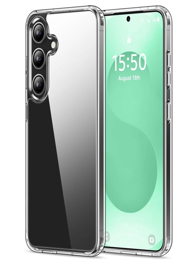 HOOMIL Case for Samsung Galaxy S25+ Plus, Non-Yellowing, Drop Protection, Anti-Scratch Transparent Hard Back Phone Cover - Crystal Clear - Image 1