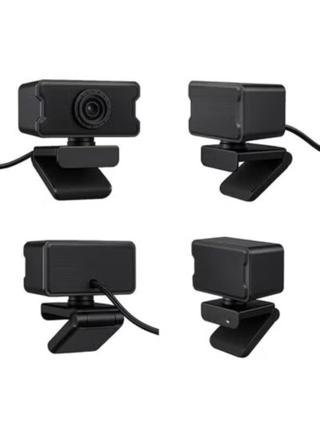 1080P HD Webcam with Digital Microphone – Manual Focus & Auto Color Correction – USB Connection – PC-W10 - Image 2