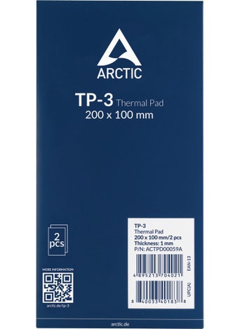 Arctic Tp-3 High Performance Thermal Pad 200X100MM / 1mm (Pack of 2) (AR-ACTPD00059A)  - Image 4