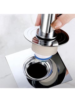 Excefore Magnetic Drain Tube Hose Seal Odor Proof Valve Deodorant Silicone Plug Drain Catcher Connector Tee Joint Only Suitable For Washing Machine  - Image 1