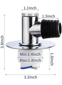 Excefore Magnetic Drain Tube Hose Seal Odor Proof Valve Deodorant Silicone Plug Drain Catcher Connector Tee Joint Only Suitable For Washing Machine  - Image 2