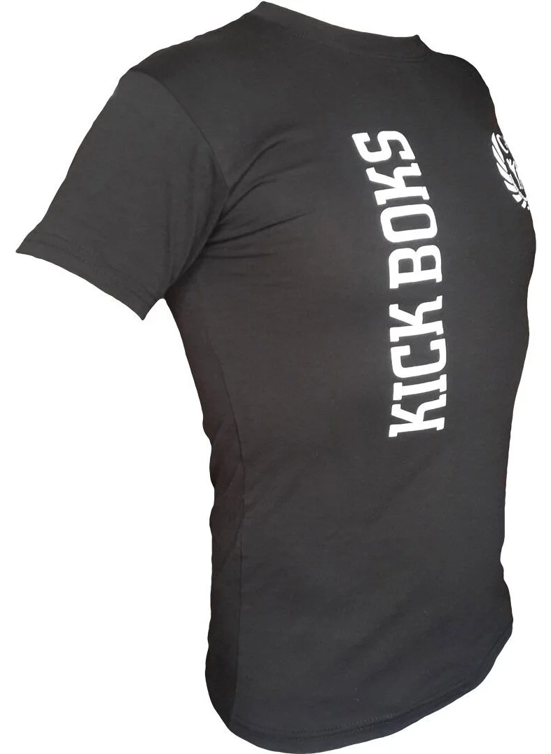 Wasedo Economic Black T-Shirt Kick Boxing T-Shirt