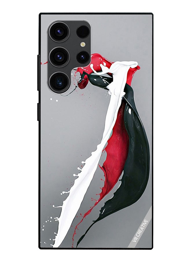 VR CREATIVE Protective Case Cover For Samsung Galaxy S24 Ultra Layers Design Multicolour - Image 1