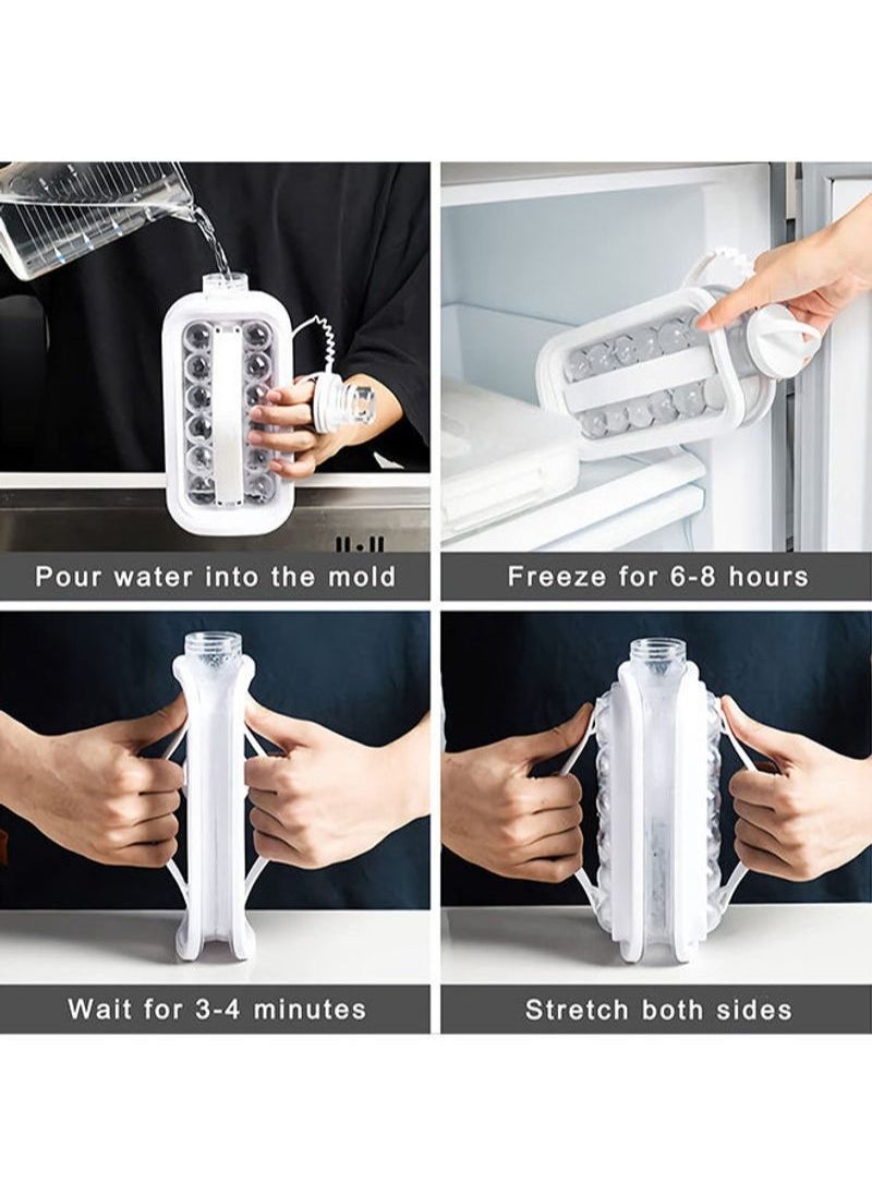 Generic - 2 in 1 Portable Ice Ball Maker Kettle With 17 Grids - Image 1