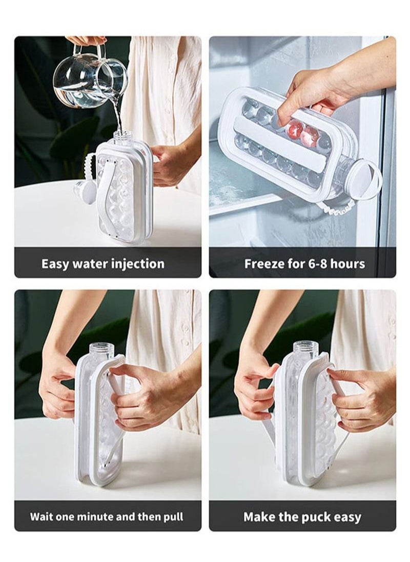 Generic - 2 in 1 Portable Ice Ball Maker Kettle With 17 Grids - Image 1