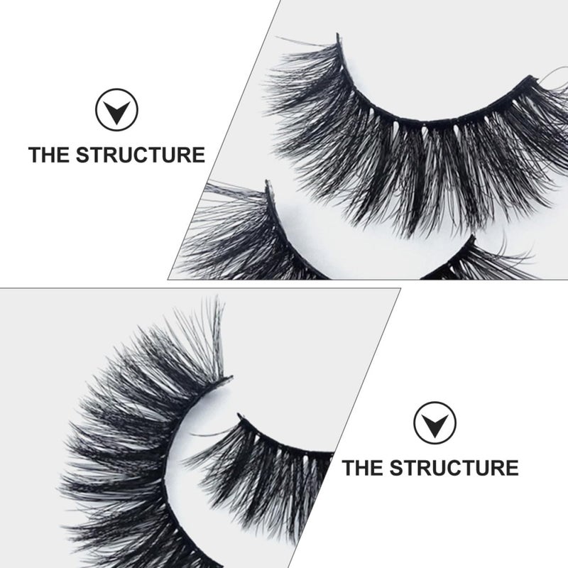 15 Pairs 3d False Eyelashes Volume Long Natural Realistic Fake Lashes for Women Makeup Beauty Cosmetic Use - Image 4