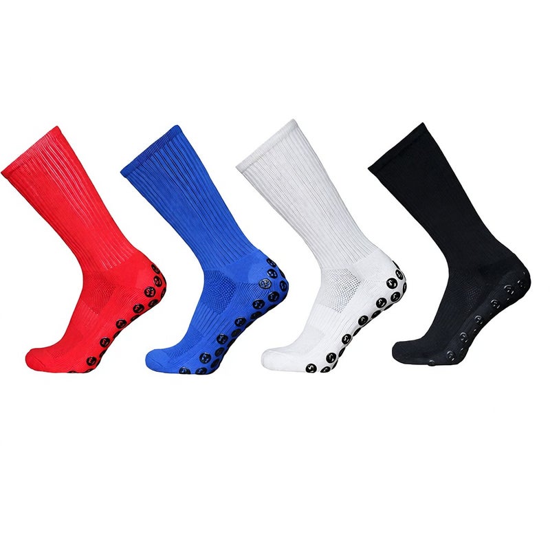 Mountaineering Socks Black - Highly Elastic Soft Wicking Anti-slip Athletic Socks for Outdoor Mountaineering Athletic Activities - Image 2