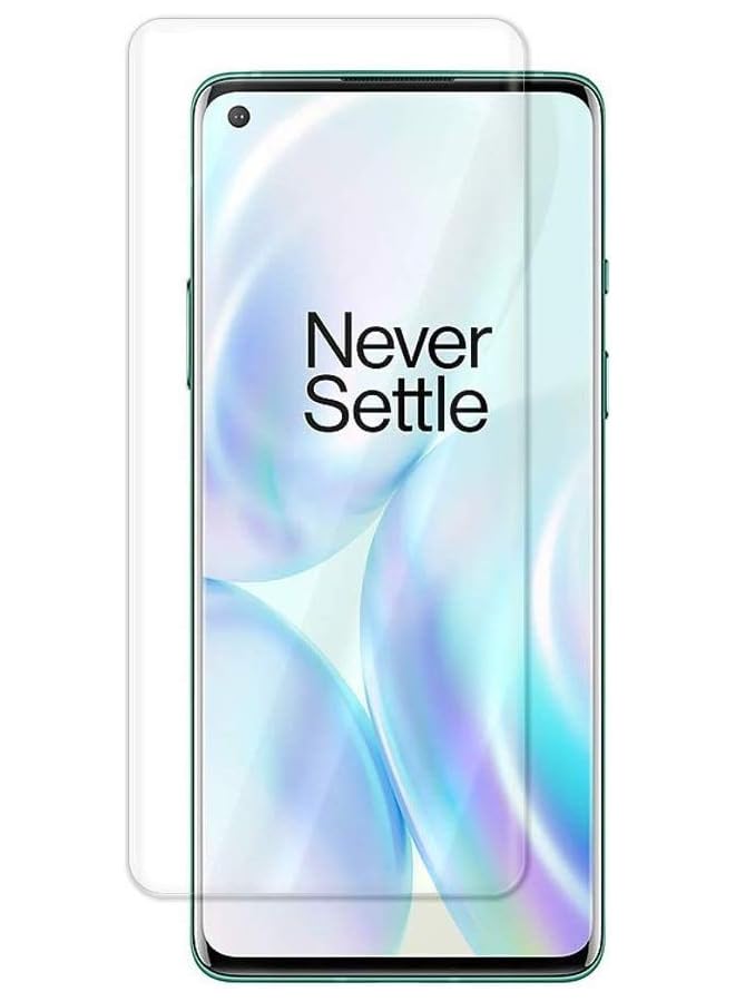 Baytion 8 Pro Screen Protector, Baytion Oneplus Uv Tempered Glass [Exclusive Solution For Ultrasonic Fingerprint][Full Adhesive] [Fingerprint Sensor Compatible][Easy Install Kit] For Oneplus 8 Pro - Image 1