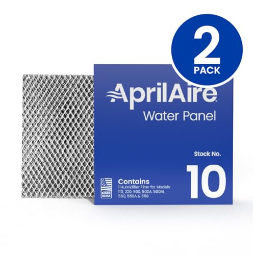 AprilAire 10 Water Panel Humidifier Filter Replacement for AprilAire Whole-House Humidifier Models 110, 220, 500, 500A, 500M, 550, 550A, 558 (Pack of 2) - Image 2