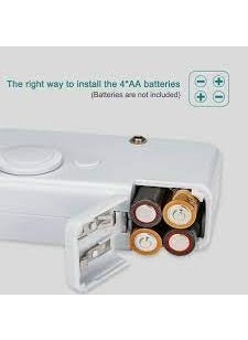Generic KU STAR Portable Mini Electric Sewing Machine Handy Cordless Handheld Stitch for Home Tailoring White  - Image 3