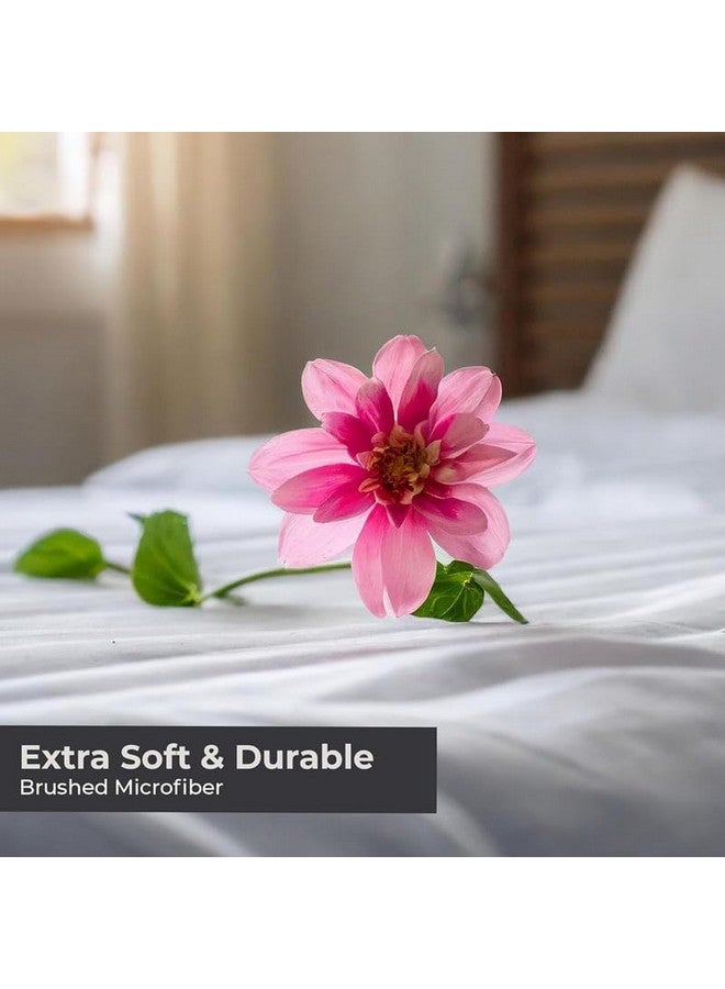 Bhoomi Impex Bedsheets for Double Bed - Microfiber Plain Double Size Sage Solid Bed Sheet Include Pillow Cover, Ultra Soft | for Home, Hotel, Villa, Resort and Guest House_Sage Solid - Image 4