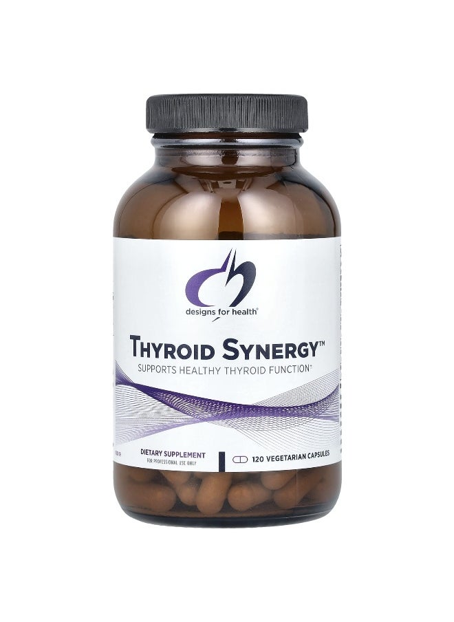 designs for health - Designs For Health, Thyroid Synergy™, 120 Vegetarian Capsules - Image 1