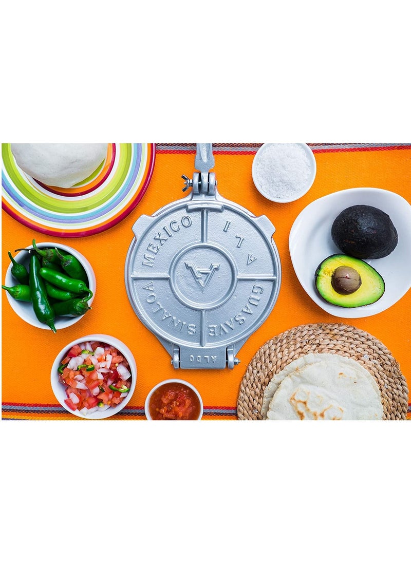 Aluminum Dough Pastry Press Maker Pan Long Handle Foldable DIY Tortilla Press Maker For Kitchen Pancake Pancake Cooking  - Image 5