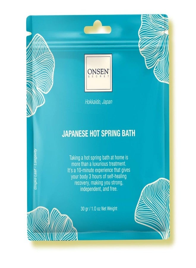 Onsen Japanese Hot-Spring Bath Minerals A Perfect Way to Hydrate and Soothe Your Body Soak in Green Bamboo Extract, Pagoda Tree Flower Enzymes, and More, Unwind, Relaxation, Improve Sleep (Pack of 1) - Image 1
