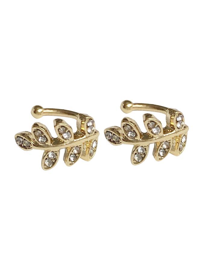 NIBEMINENT Leaf Shaped Earrings - Image 1
