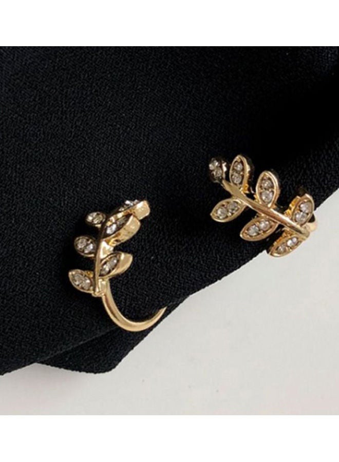 NIBEMINENT Leaf Shaped Earrings - Image 3