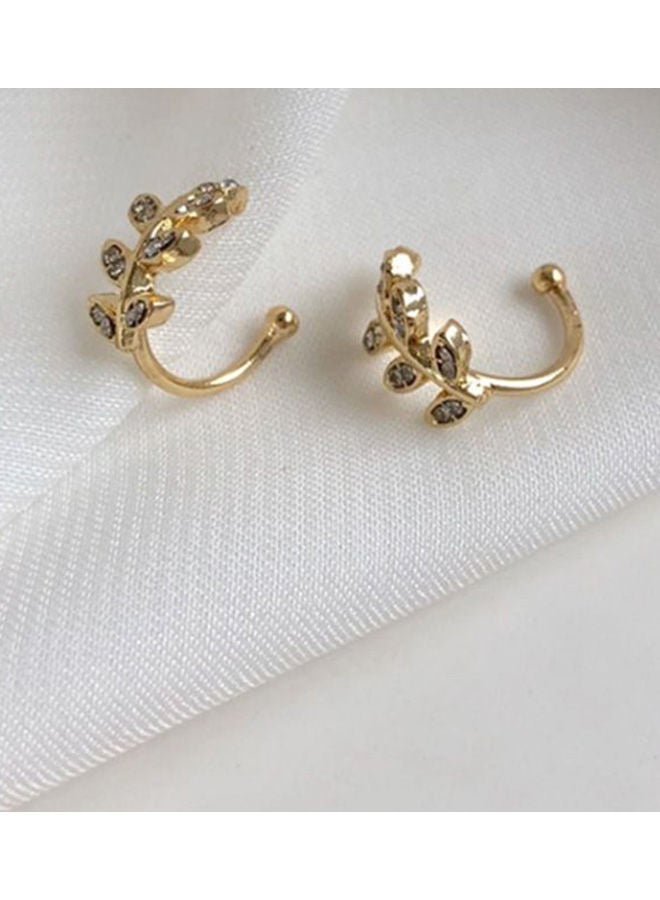 NIBEMINENT Leaf Shaped Earrings - Image 2