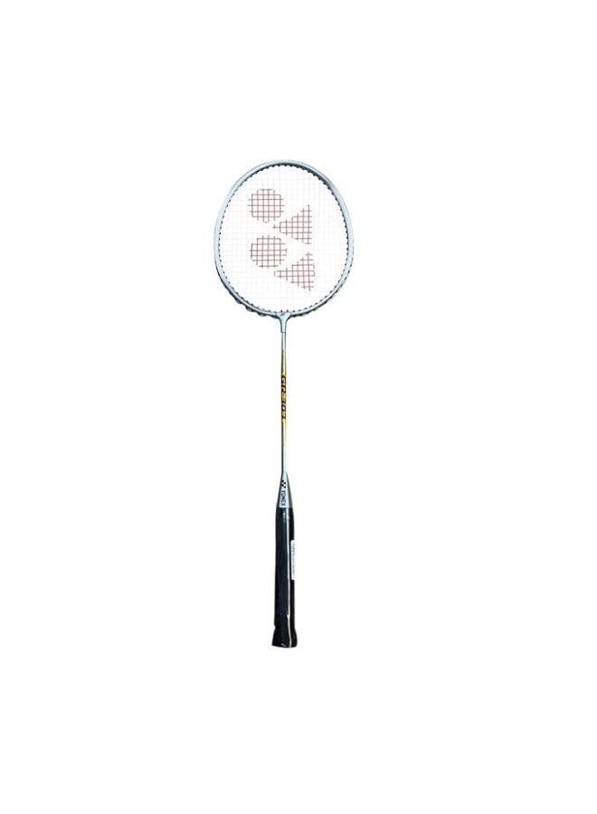 يونيكس مضرب تنس الريشة YONEX GR 303 المصنوع من الألومنيوم والمجهز بغطاء كامل (فضي) - Image 2
