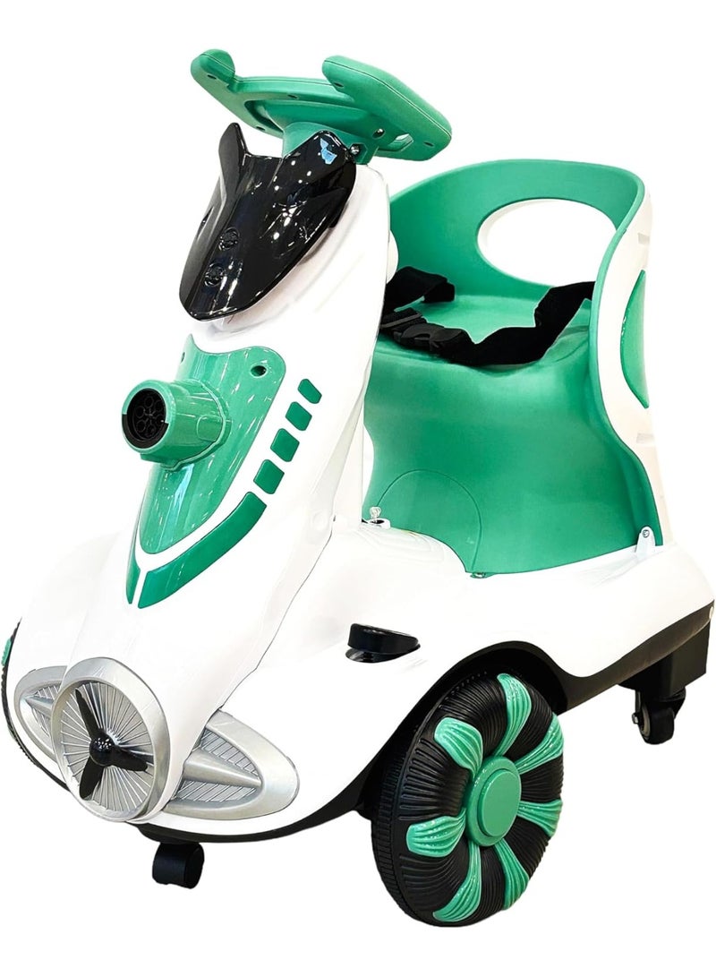 Kids 360° Rotating Electric Bubble Scooter with Music & Remote Control – Balance Car Toy for Boys & Girls - Image 4