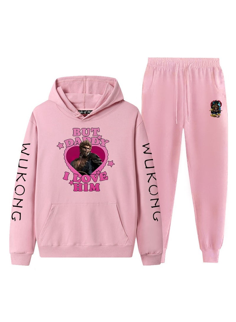 MQD Black Myth Wukong Hoodie Pants Set 