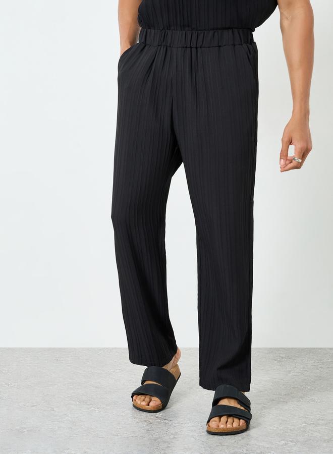 Take Two Men Solid Sleeveless Tank and Pants Set - Image 4