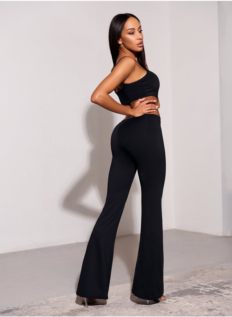 Bona Fide Bona Fide Premium Quality Workout Rompers and Jumpsuits for Women - Bodysuit with Lifting - Activewear Jumpsuit  - Image 3