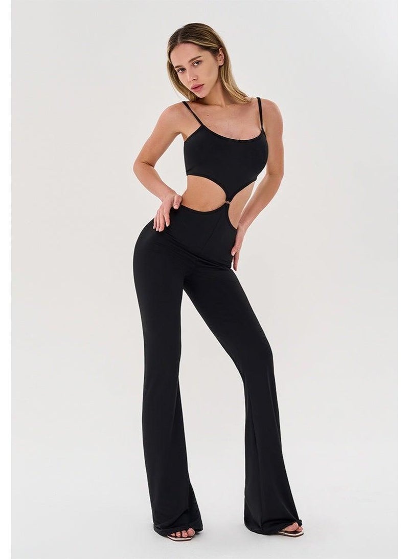 بونا فيدي Miami Suit افرول رياضي نسائي بشدٍّ للبطن – أسود - Image 4